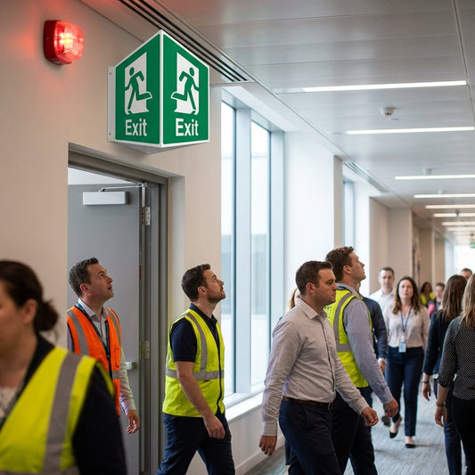 Exit Sign with Running Man – Projecting Design – Indoor Safety
