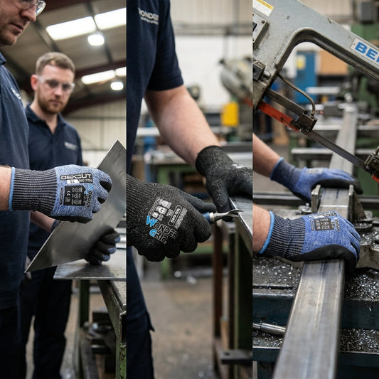 Cut Protection Gloves Trial Pack – Various Sizes – High Dexterity – Industrial Use