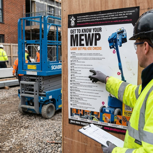 Safety Inspection Poster – 420mm x 594mm – Synthetic Paper – Indoor/Outdoor Use