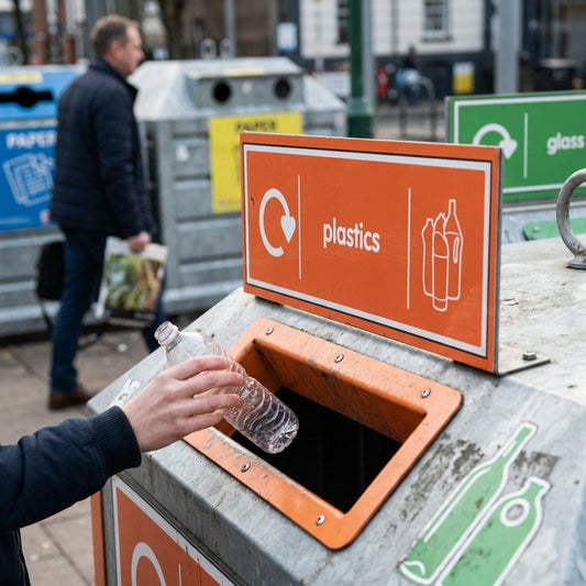 Recycling Signs – Plastics – Rigid Plastic & Vinyl – Indoor/Outdoor