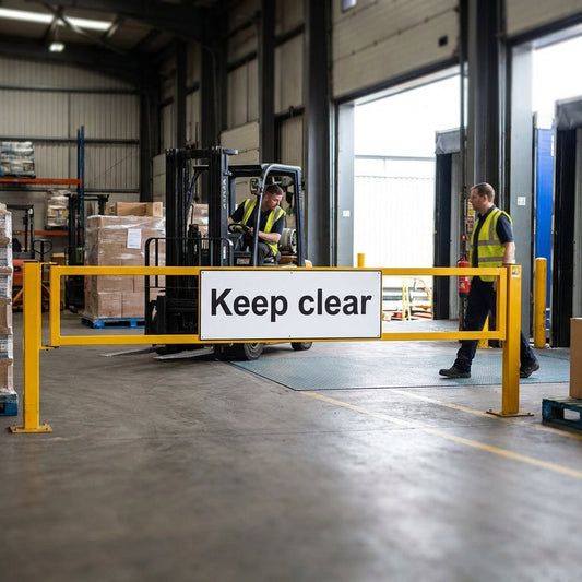 Keep Clear Signs – 1mm Rigid Plastic – Durable & Weather Resistant – Indoor/Outdoor Use