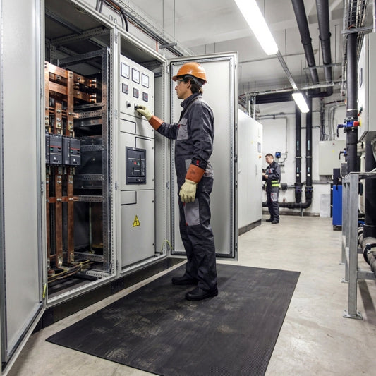 Electrical Safety Insulation Matting – Multiple Thicknesses – EPDM Rubber – Industrial Use