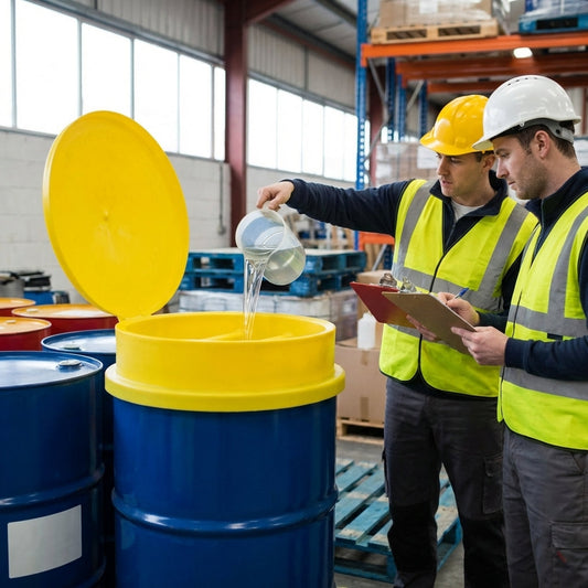Drum Funnel with Lid – 610mm – Polyethylene – Industrial Use