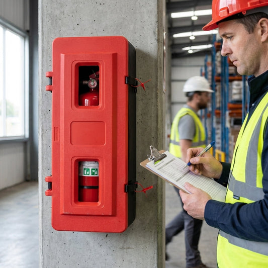 Fire Extinguisher Cabinet – Single – Polyethylene – Industrial Use