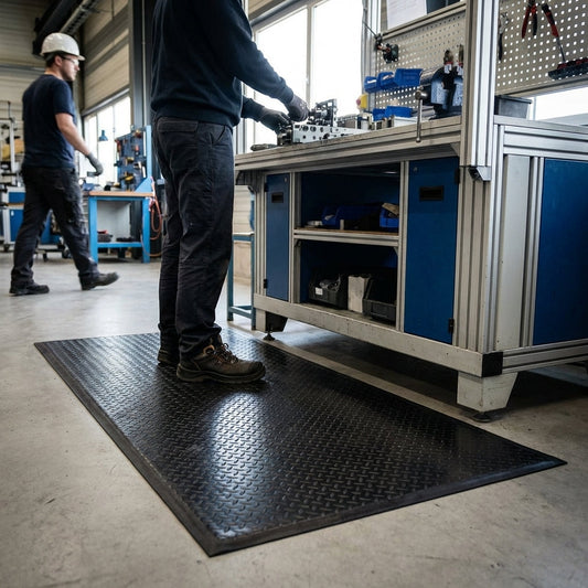 Anti-Fatigue Matting – Diamond Tread – 15mm Foam – Industrial Use
