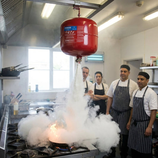 Automatic Dry Powder Fire Extinguishers – ABC Class – Multipurpose Use