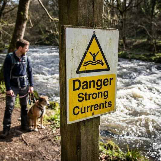 Danger Strong Currents Safety Signs – 300mm x 400mm – Rigid Plastic – Indoor/Outdoor