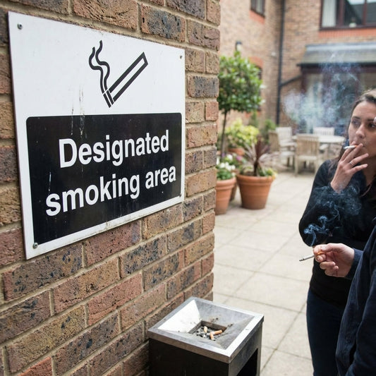 Designated Smoking Area Sign – Indoor/Outdoor Use