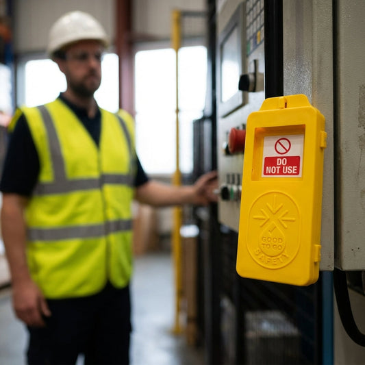 Safety Status Tag – 120mm x 52mm x 13mm – Polypropylene – Workplace Equipment