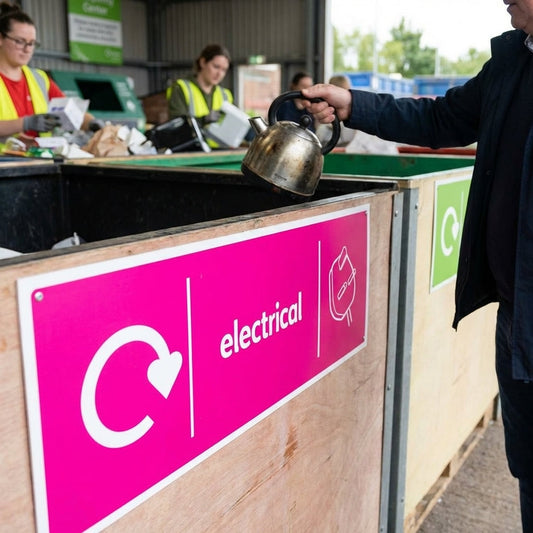Recycling Signs – Electrical – 1mm Rigid Plastic – Indoor/Outdoor