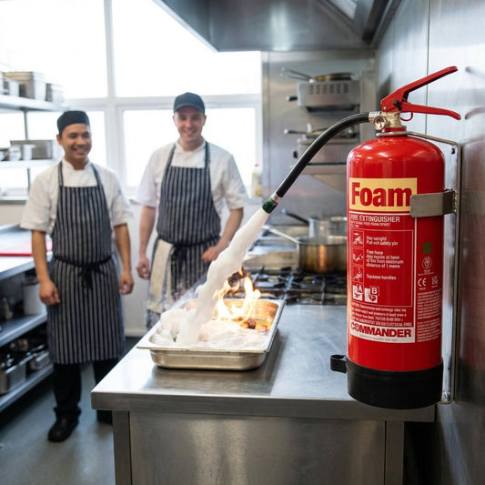 Fluorine-Free Foam Fire Extinguisher – 6L & 9L – PFAS-Free – Industrial & Commercial Use