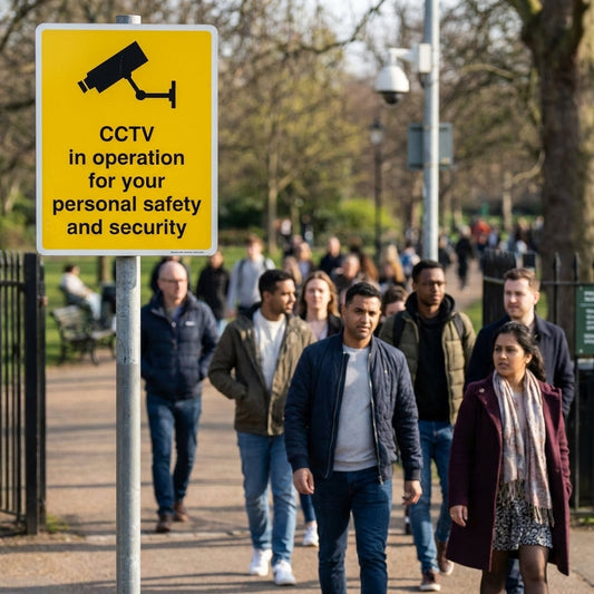 CCTV Security Signs – Personal Safety – Indoor/Outdoor Use