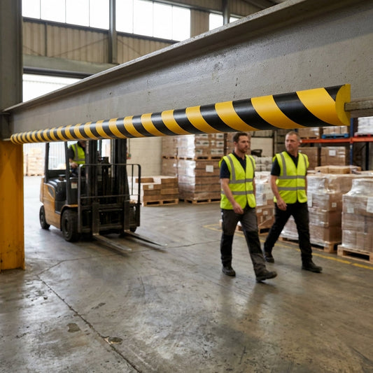 Foam Surface Impact Protectors – 1m Semi-Circular – High-Density Polyurethane – Industrial Use
