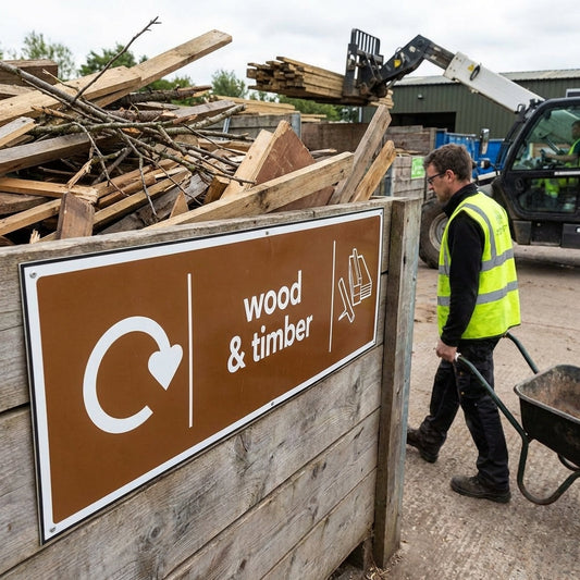 Recycling Signs – Wood & Timber – Rigid Plastic & Vinyl – Indoor/Outdoor