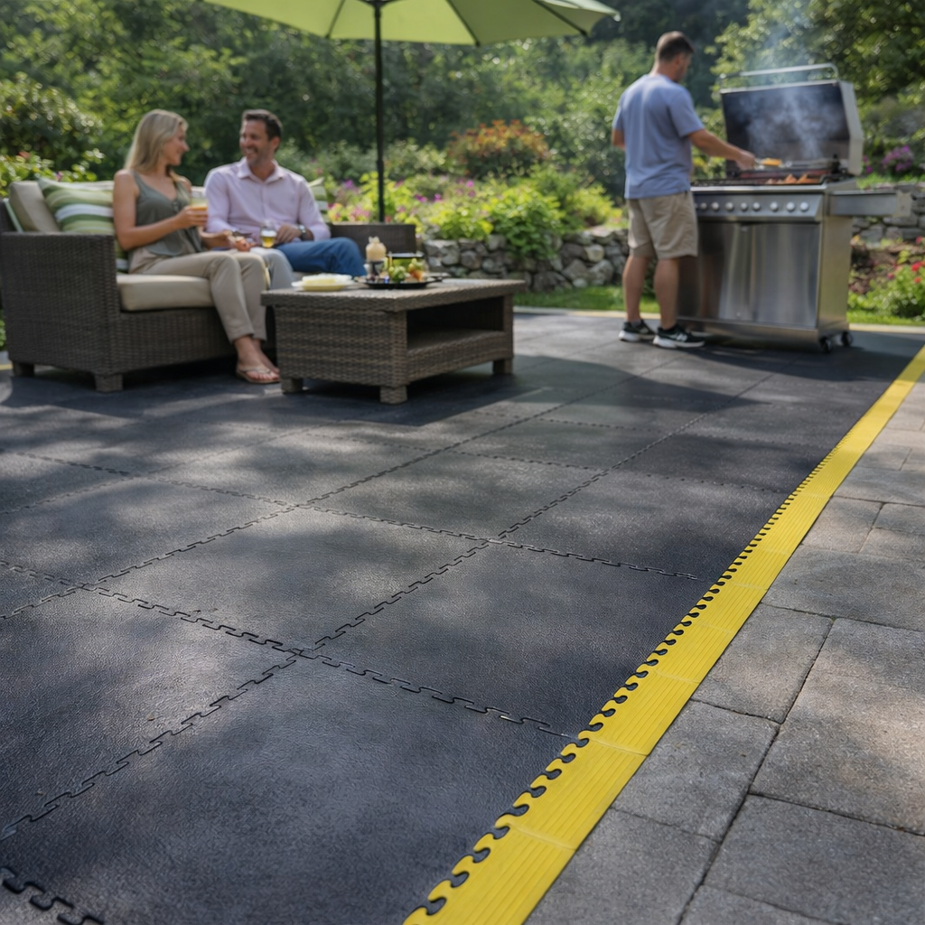 Heavy Duty Interlocking Floor Tiles – 7mm Solid – Indoor/Outdoor