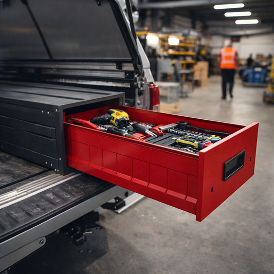 Steel Tool Drawer – 490mm x 1105mm x 300mm – Heavy Duty – Vehicle & Workshop