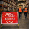 Road Closed Access Only Sign – Reflective – Zintec Material – Temporary Traffic Management