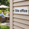 Site Office Sign – 1mm Rigid Plastic – Durable & Weather Resistant – Indoor/Outdoor