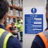 First Aid Safety Notice – Informative – Workplace & Industrial
