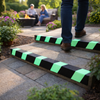 Photoluminescent Safety Tape – Black & Glow – Class 'B' – Indoor/Outdoor