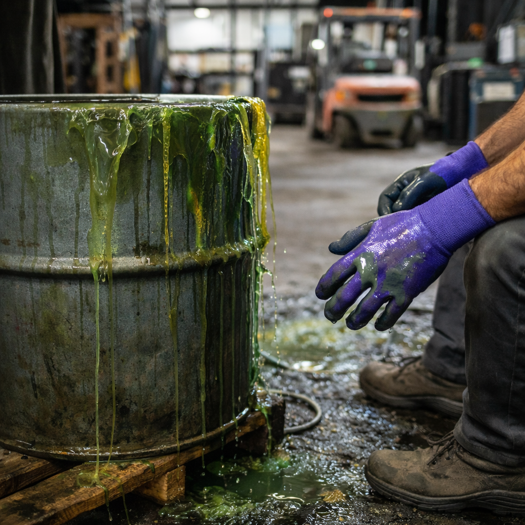 Oil Resistant Work Gloves – Heavy Duty – Industrial Use