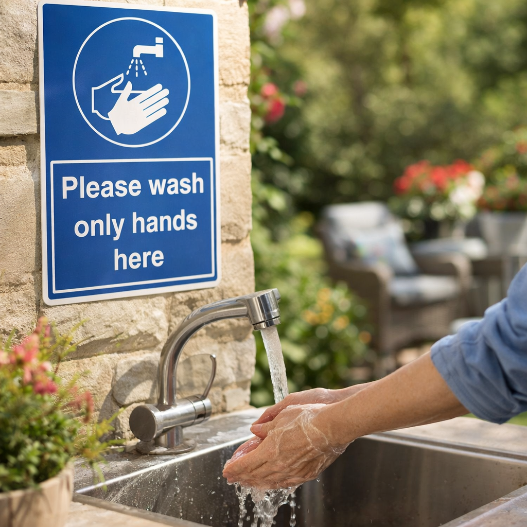 Safety Sign – Indoor & Outdoor – Rigid Plastic & Vinyl – Public Spaces