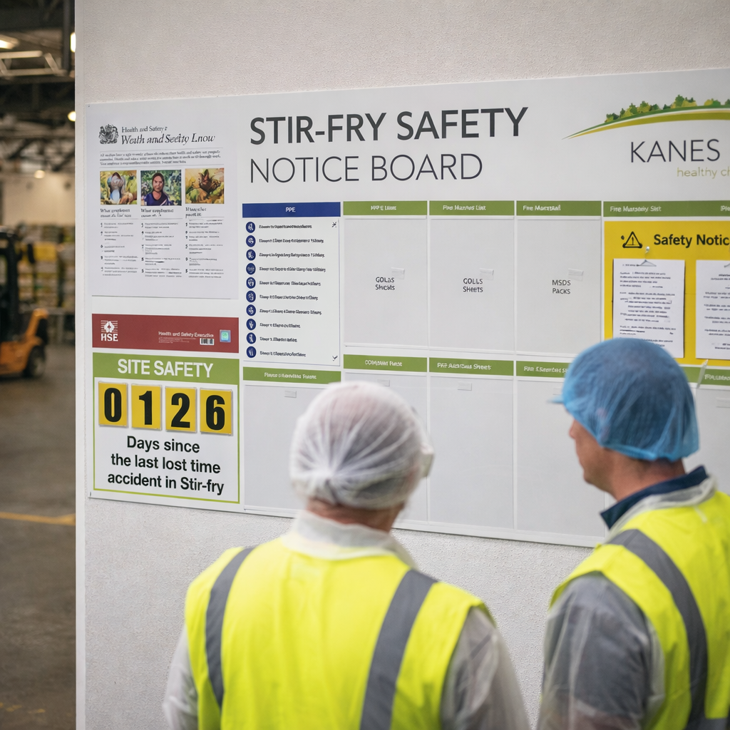 Accident Information Board – 1800 x 1000mm – Durable Plastic – Industrial Use