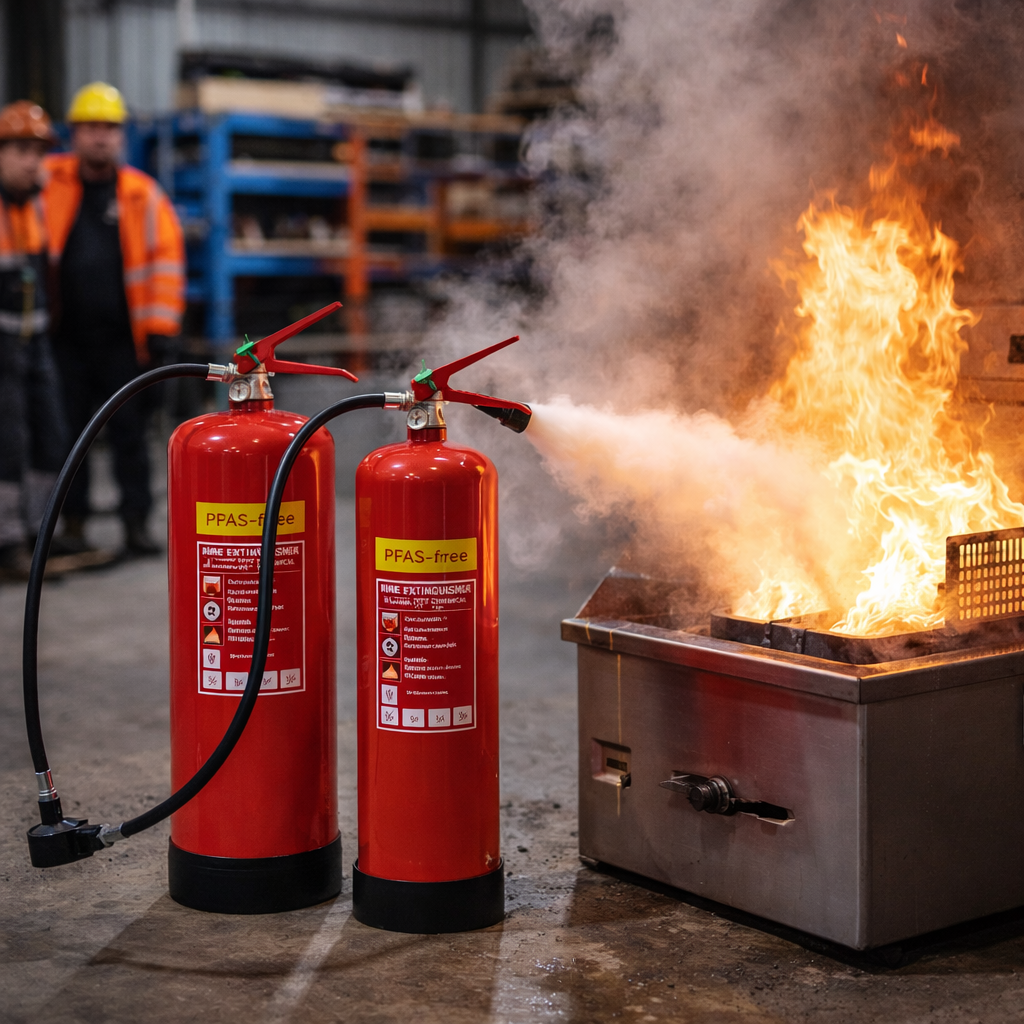 PFAS-Free Wet Chemical Fire Extinguishers – 3L & 6L – Fluorine-Free – Indoor Use