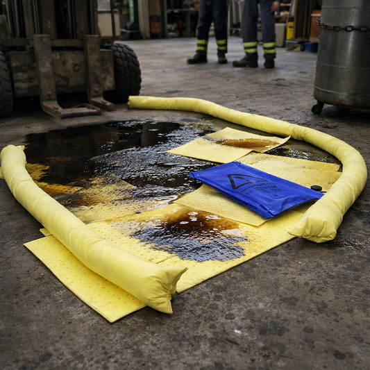 70 Litre Spill Response Kits – Clip Bag – Maintenance, Oil & Chemical – Industrial Use