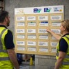 Staff Engagement Board – 1185mm x 1200mm – Durable Plastic – Office Use