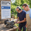 Abrasive Wheel Regulations Poster – 400mm x 600mm – Rigid Plastic – Indoor/Outdoor Use
