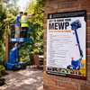 Safety Inspection Poster – 420mm x 594mm – Synthetic Paper – Indoor/Outdoor Use