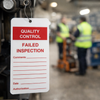 Failed Inspection Tags – 80mm x 150mm – Matt PVC – Quality Control