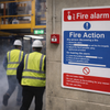 Fire Action Notice Sign – Alarm Call Point & Do Not Use Lifts – Indoor Use