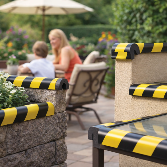 Foam Edge Impact Protectors – Small – High-Density Foam – Indoor/Outdoor