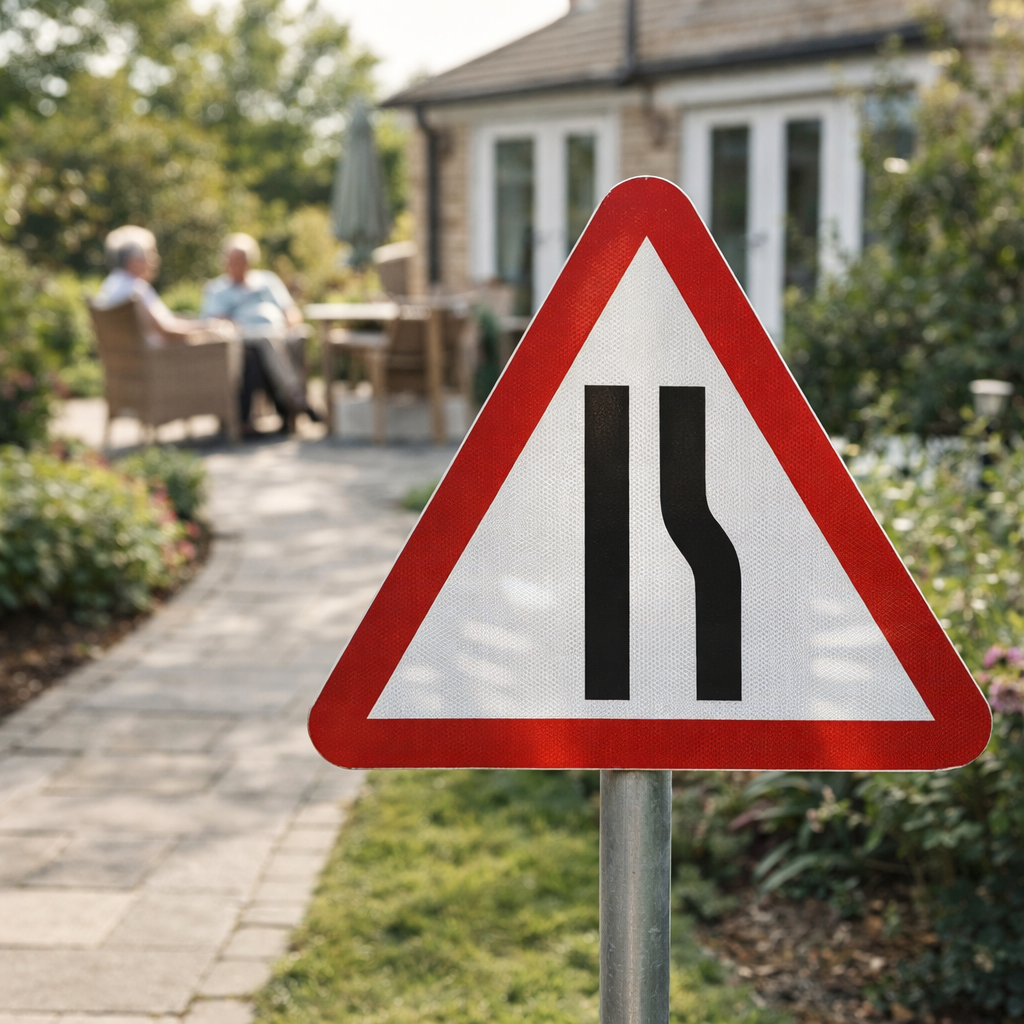 Reflective Traffic Sign – 600mm Triangle – 3mm Aluminium Composite – Outdoor