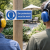 Safety Signs – Ear Protectors Must Be Worn – Durable Materials – Indoor/Outdoor
