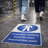 Protective Floor Graphic – 400mm x 600mm – Polycarbonate – Industrial Use