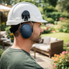 Helmet Mounted Ear Defenders – 31dB SNR – Adjustable Steel Arms – Industrial Use