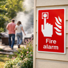 Fire Alarm Sign – Indoor/Outdoor Safety Signage