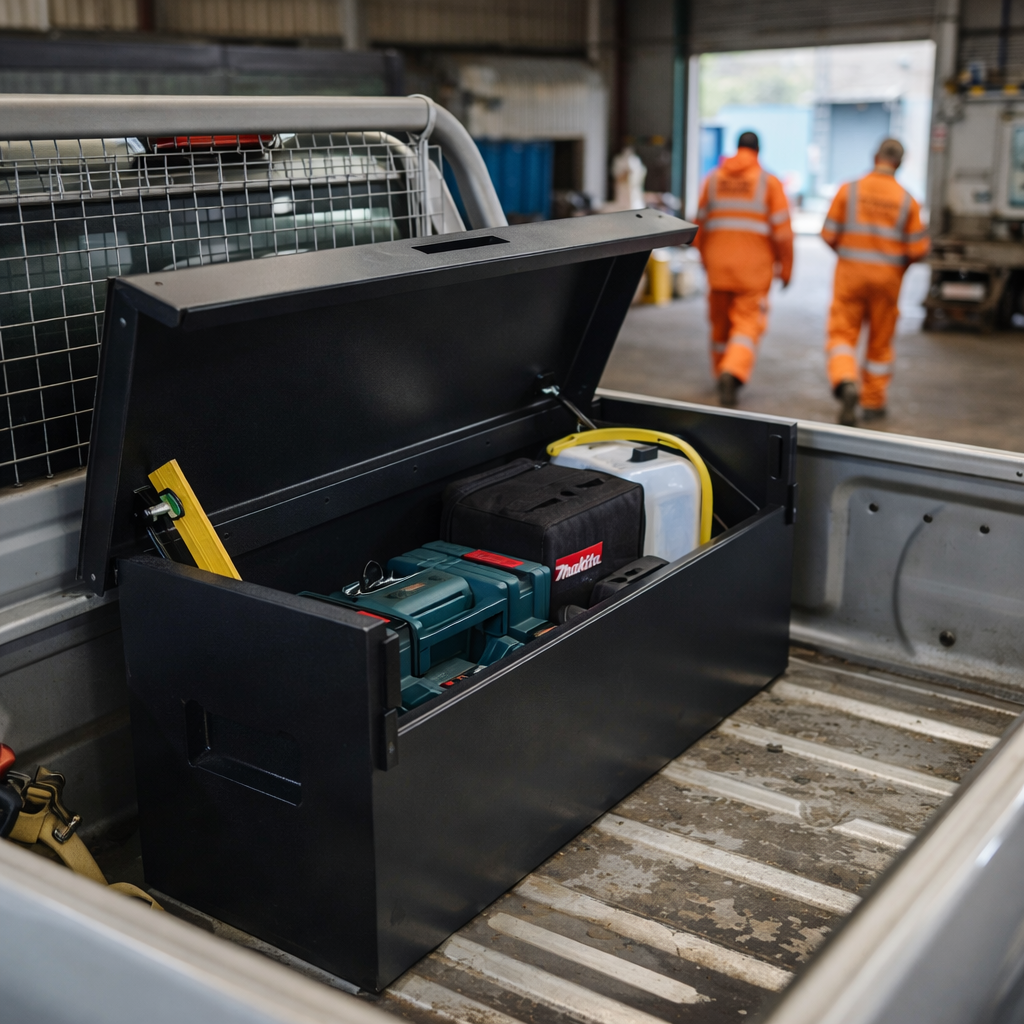 Heavy Duty Truck Box – 1150mm x 495mm x 460mm – Steel Construction – Industrial Use