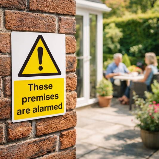 Alarmed Premises Signs – Durable – Indoor/Outdoor Use