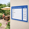Inspection Sign – 400mm x 300mm – Rigid Plastic – Indoor/Outdoor Use