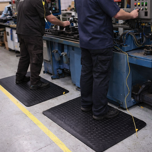 Anti-Static Workstation Matting – 14mm Thick – Industrial Grade – Workplace Safety