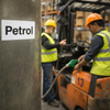 Petrol Self-Adhesive Vinyl Sign – Gloss Finish – Indoor Use