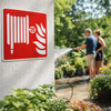 Fire Hose Symbol Sign – Red – Industrial Safety – Indoor/Outdoor