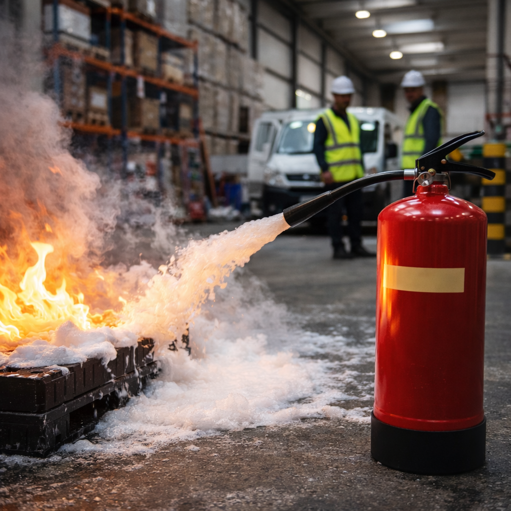 Foam Fire Extinguisher – 6L – Multi-Risk Use – Commercial