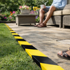 PVC Hazard Floor Marking Tape – 50mm Yellow & Black – Durable – Indoor/Outdoor Use