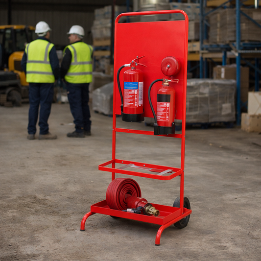 Fire Point Stand Bundle – Flat-Pack – Durable Steel – Construction Use