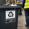 Non Recyclable Waste Signs – Durable Material – Industrial Use
